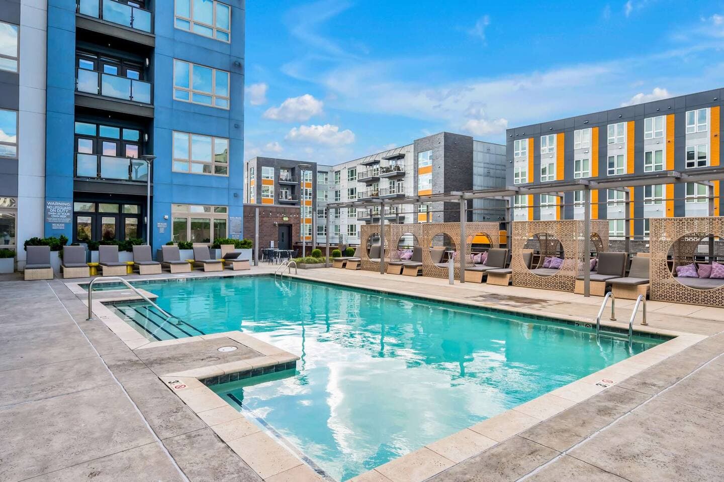 Resort-style pool