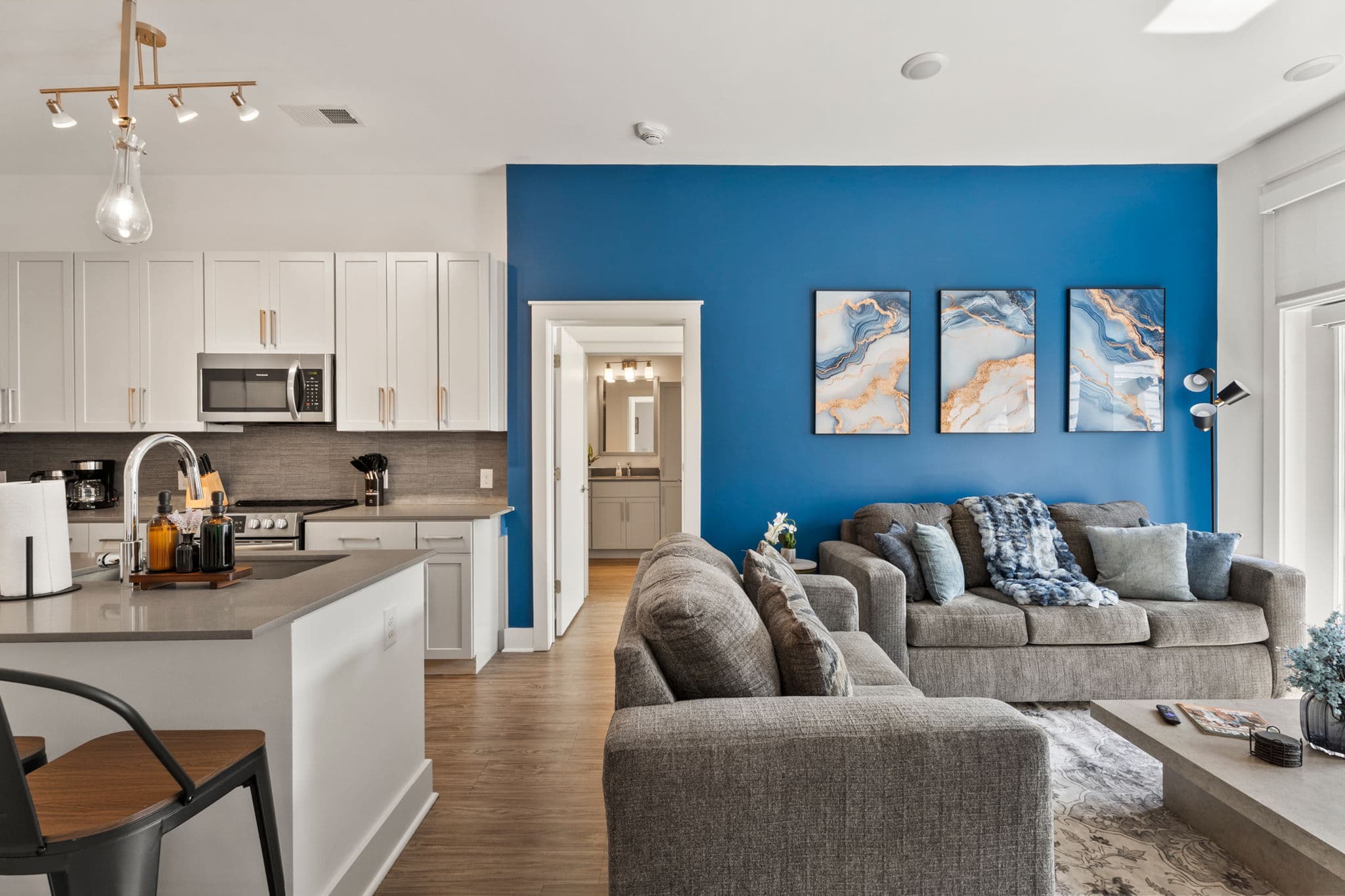 Open plan living